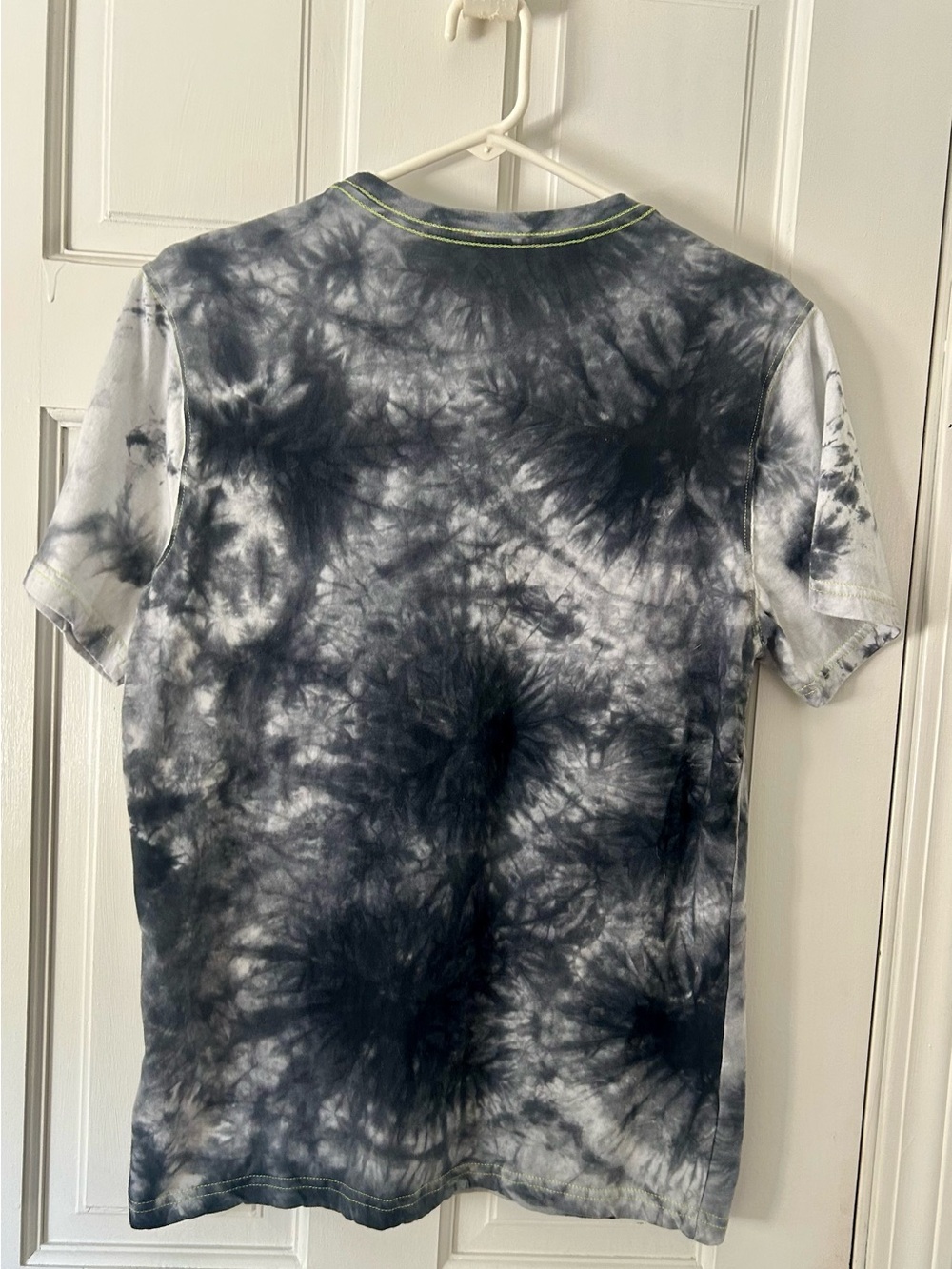 Disney Haunted Mansion Neon Green Graphic Tie-Dye Tee - Picture 2 of 3